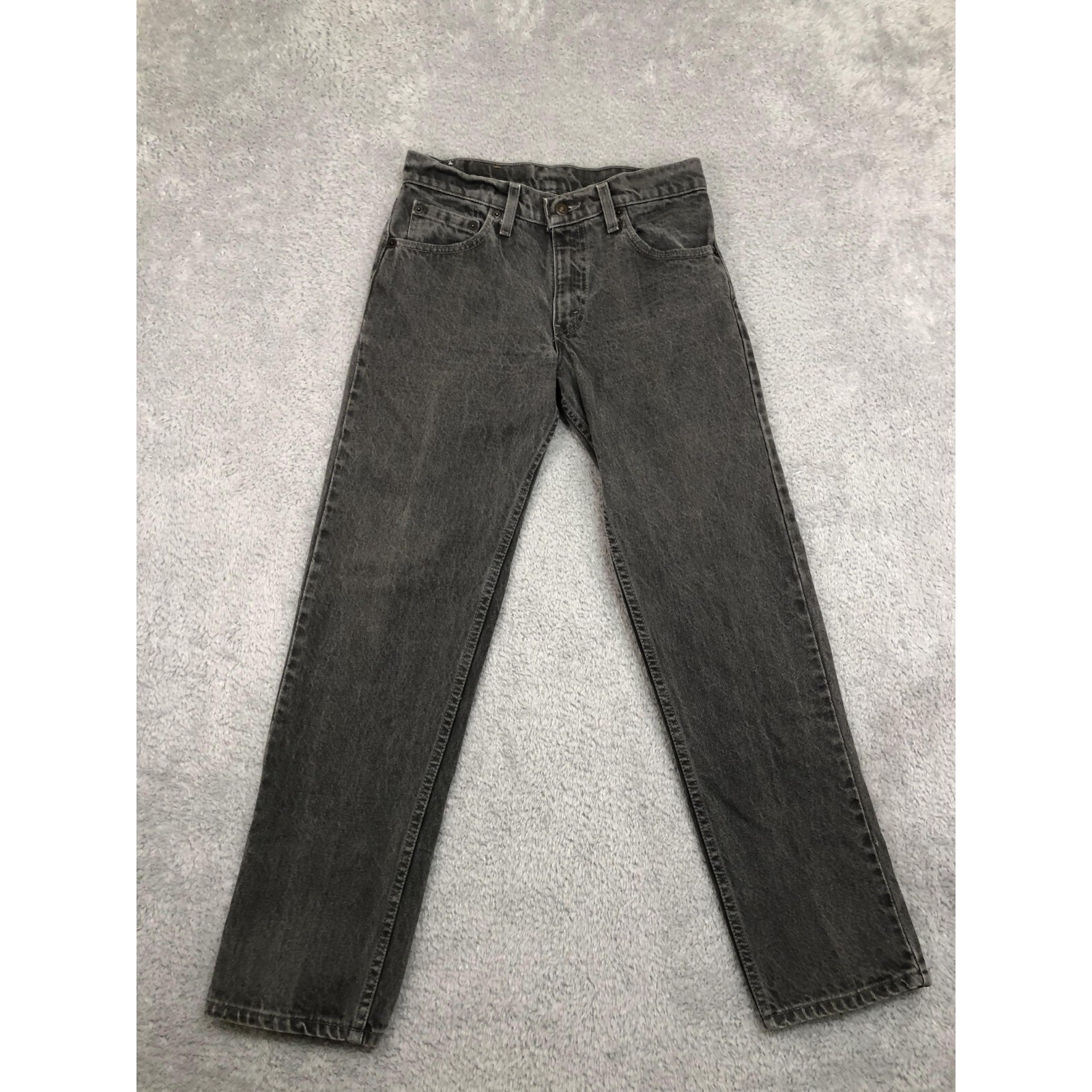 Vtg Levi's 506-0252 Jeans Mens 30x30 Gray 80s Made In Usa